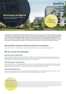 Factsheet Dienstleistungen für Genossenschaften