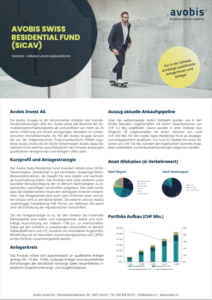 Factsheet Fonds Lancierung